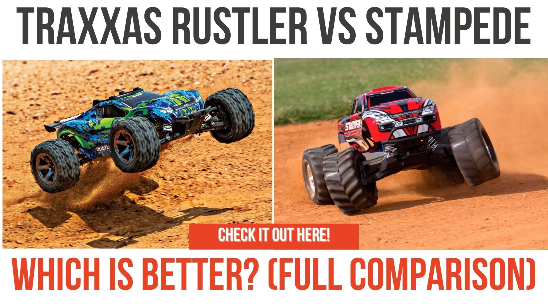 2023 Traxxas Rustler Vs Stampede Comparison. Which Is Better?