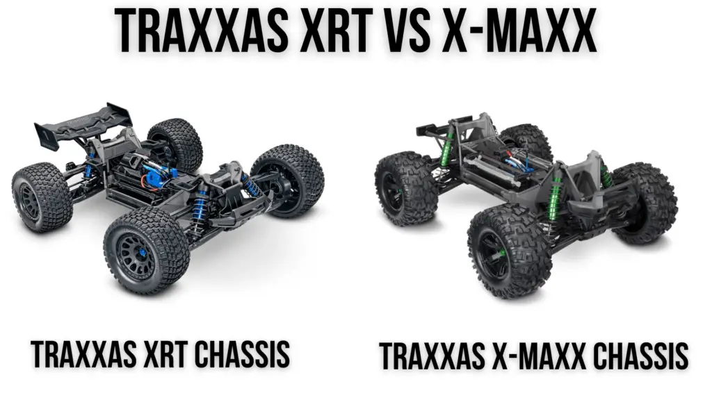 Traxxas XRT VS X-Maxx Chassis